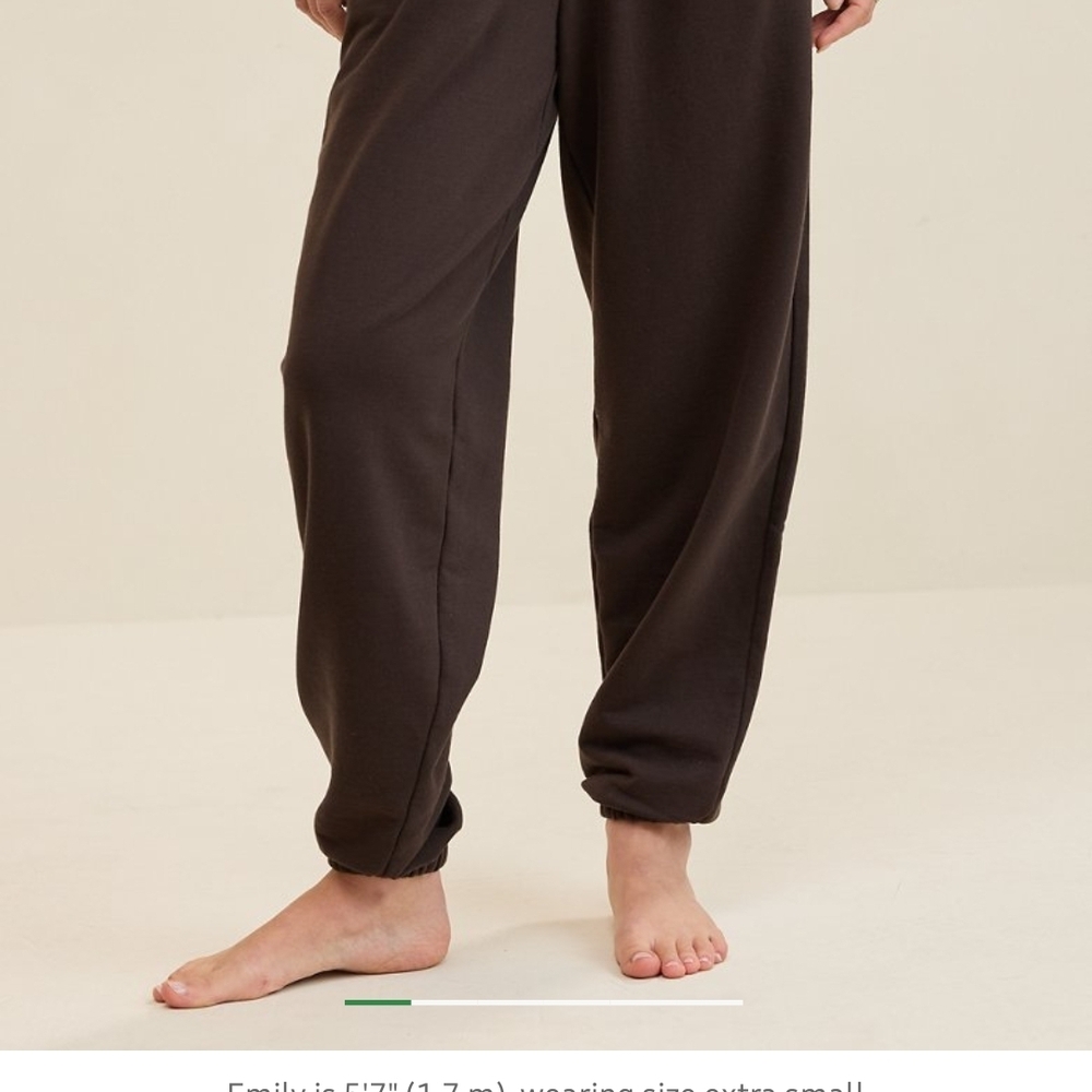 Aerie Dark Brown Track Pants